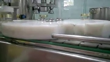 Dây chuyền chiết rót siết nắp - nước yến sào hủ thủy tinh