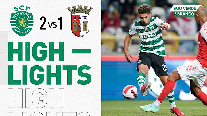 Sporting CP vs SC Braga 2-1 | RESUMO | HIGHLIGHTS | Final SuperTaça