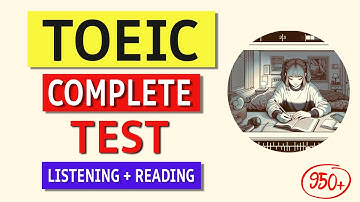 TOEIC Listening + Reading Full Test 2024 | Real Exam Practice & Answers!