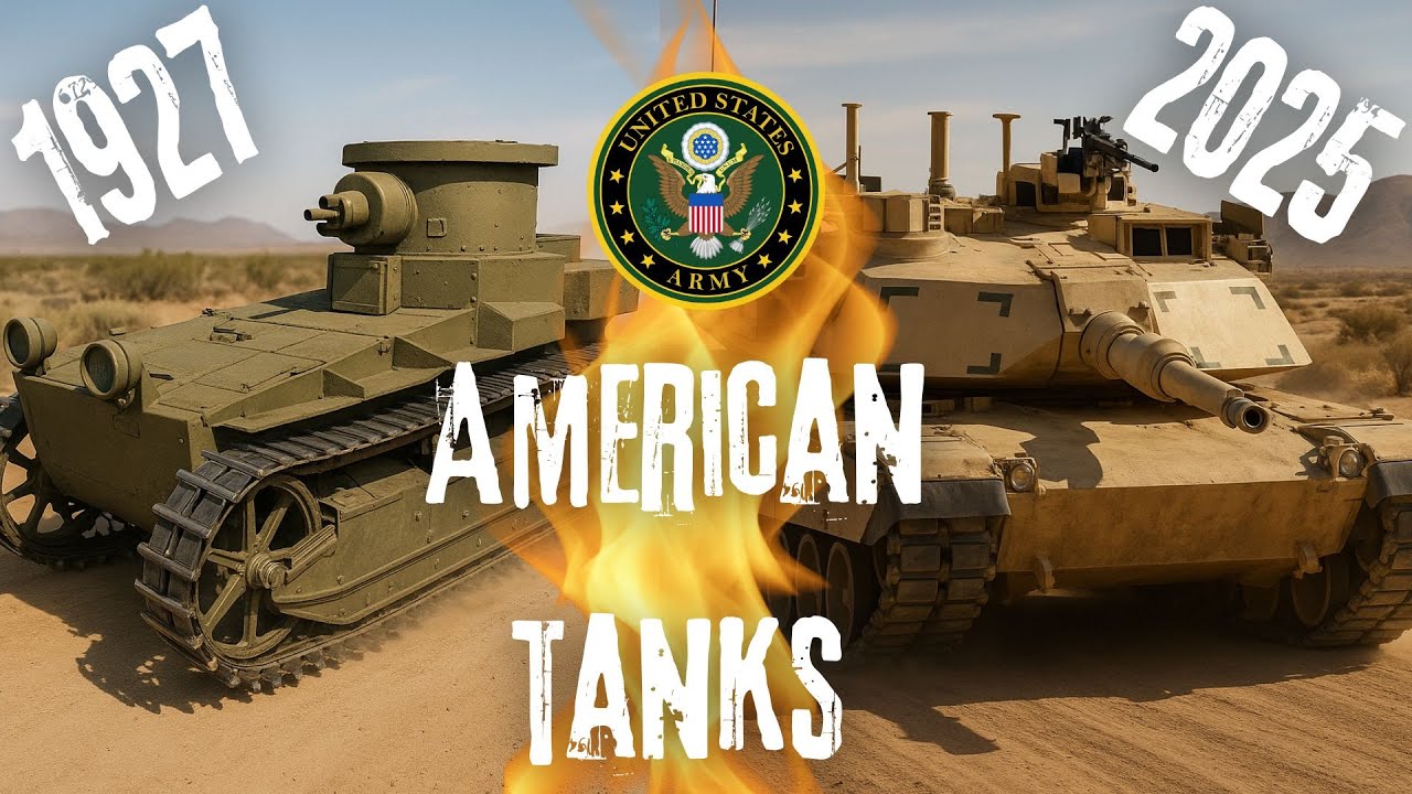 Evolution of U.S. Tanks – From WWI to Modern Warfare in 14 Steps