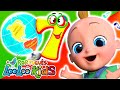 Vamos aprender os continentes - Canção Educativa para Crianças - LooLoo Kids Português