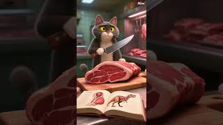 cats resource about dinosaurs #ai #aishorts #aivideo #resources #aicat #cat #kitty #catvideos