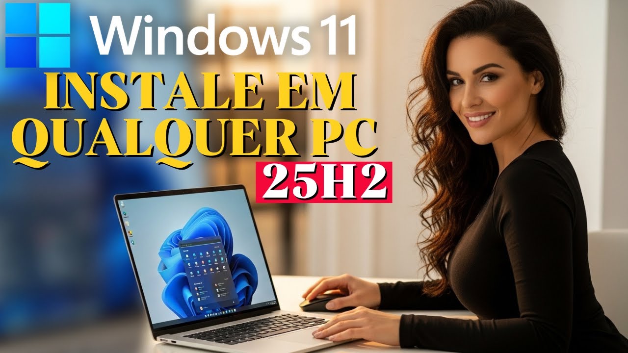 COMO INSTALAR o Windows 11 25H2 em Qualquer PC - YouTube