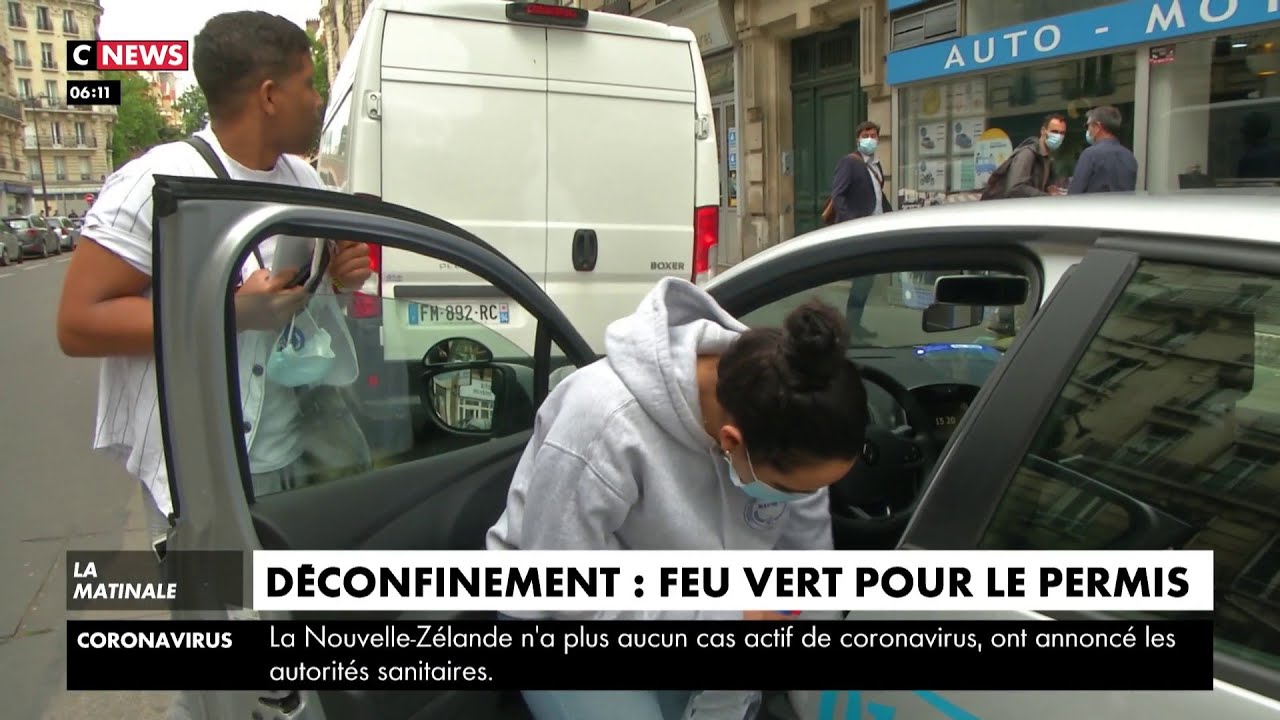 Déconfinement : feu vert pour le permis de conduire - YouTube