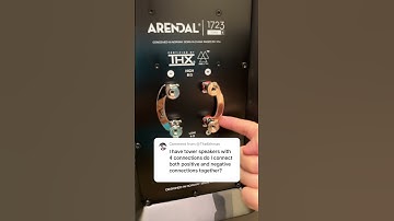 Properly connect speaker cables. #arendal #speakers #hifi #hometheater #movies