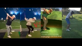 Lucas Schoepp & Dawson Lentz VS. Erik Gress & Khris Niess at the Golf Dome in Bismarck, ND. #golf