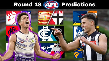 AFL Round 18 Tips and Predictions
