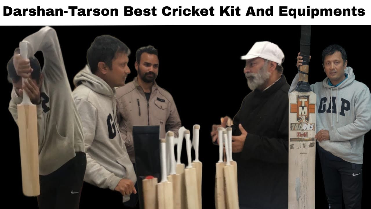 Best cricket bat and whole cricket kit manufacturer Tarson YouTube