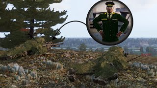 Ukrainian special forces snipers wipe out enemy Russian General Arma 3 Mil Sim .