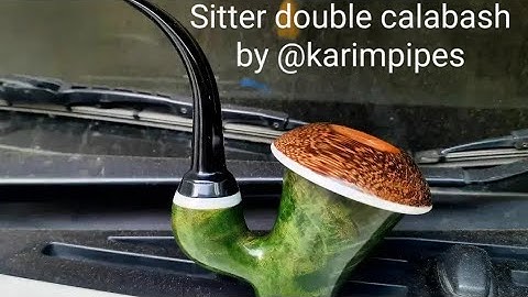 sitter calabash pipe