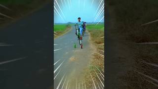 cycle Challenge video #automobile #funny #ekmotahathighumechala