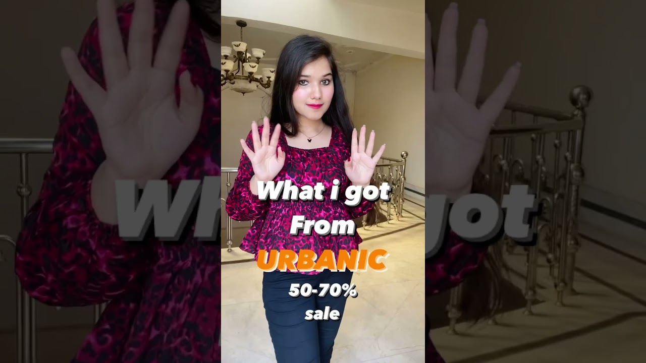 What i got from urbanic sale 🤩 