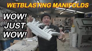 How I Clean ALUMINUM V12 Intake Manifolds for my Customers