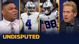 UNDISPUTED | Skip Bayless reacts to QB Dak Prescott deal remains stalled, to prioritize CeeDee Lamb