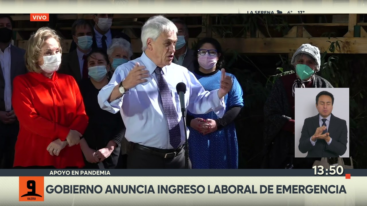 Pinera Anuncia Extension Del Ife Universal Y Un Nuevo Ife Laboral Youtube