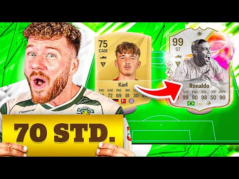 OMG REKORD 🔥 ich VERBESSERE 70 STUNDEN den FC 25 ACCOUNT eines ABONNENTEN