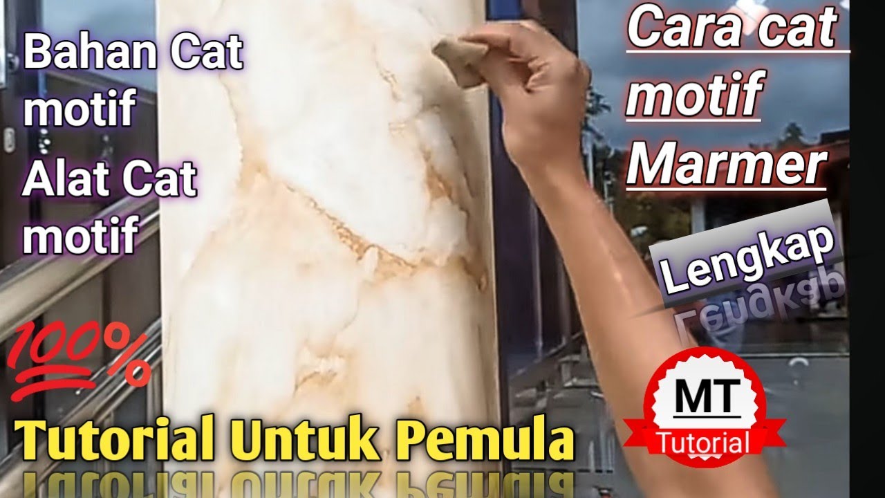 cara Cat Motif Marmer''Tutorial Lengkap untuk Pemula,Mudah difahami.