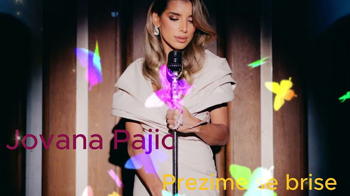 Jovana Pajic  Prezime se brise (0fficial video) 2024