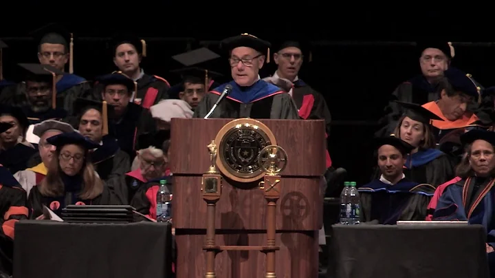Spring 2017 Commencement Address, Randall W. Poston