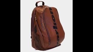 Mochila de padel Varlion Summum Leather - YouTube