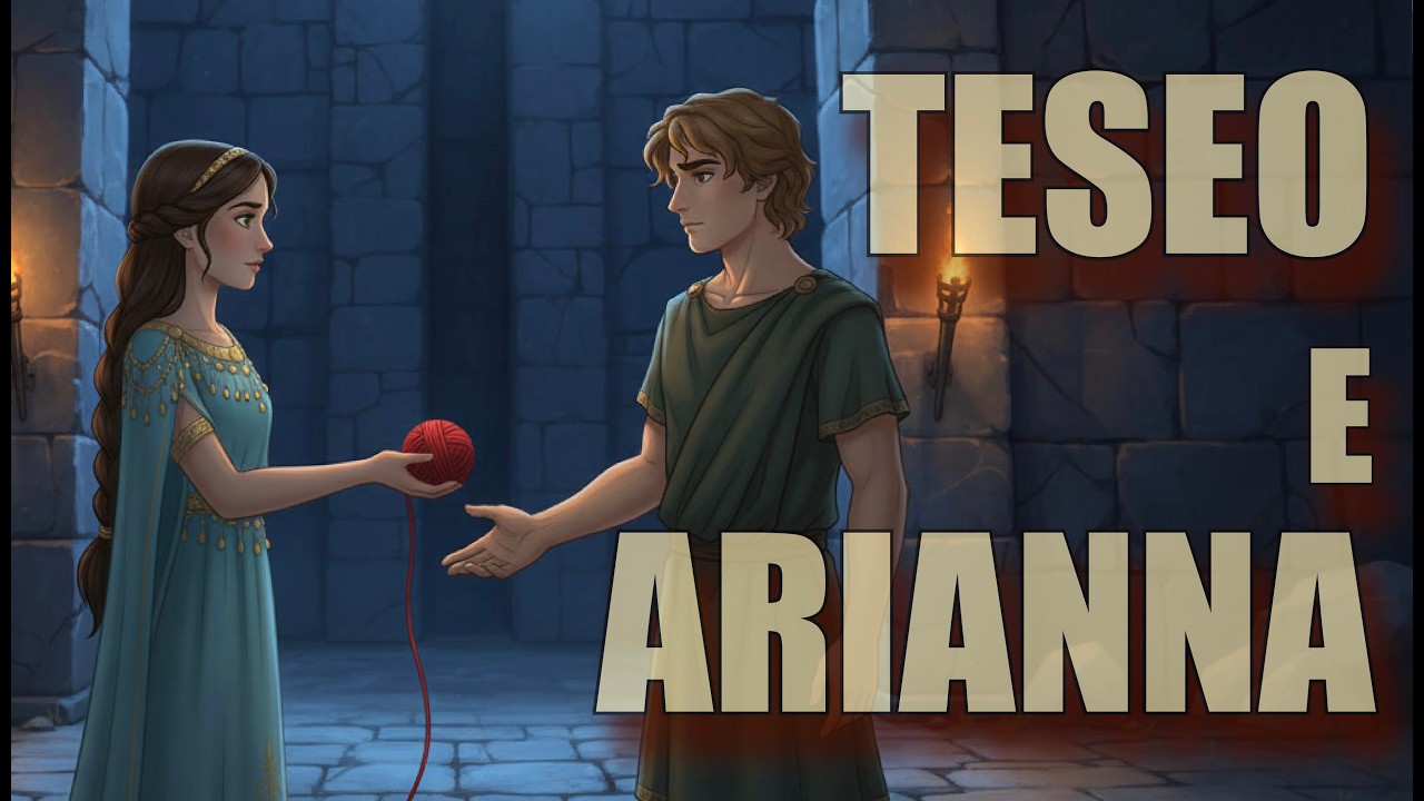 Teseo e Arianna | Mitologia Greca Ep.8 | BrainBow Studio.