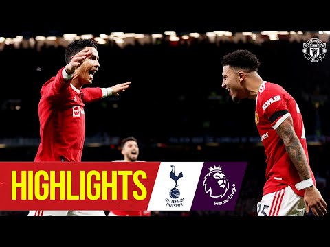 Ronaldo hat-trick seals vital win! | Manchester United 3-2 Tottenham | Highlights | Premier League