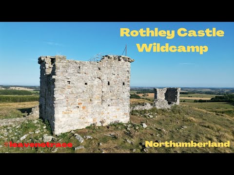 Solo Wild Camping At Rothley Castle Northumberland