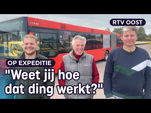 Zonder ervaring een stadsbus besturen: Gerard durft het aan | RTV Oost