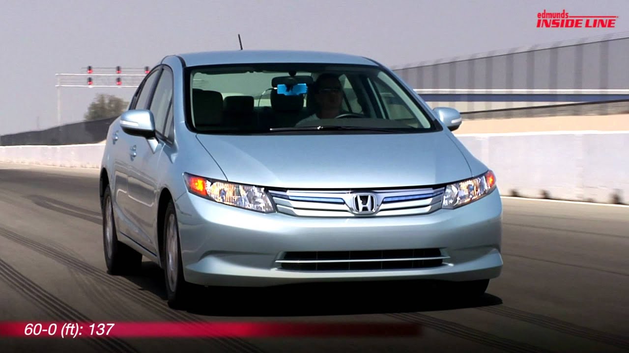 2012 Honda Civic Hybrid Track Test Video Inside Line
