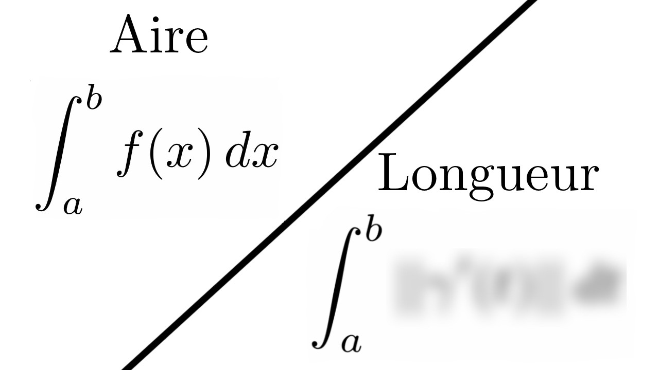 L'INTEGRALE NE CALCULE PAS QUE DES AIRES...