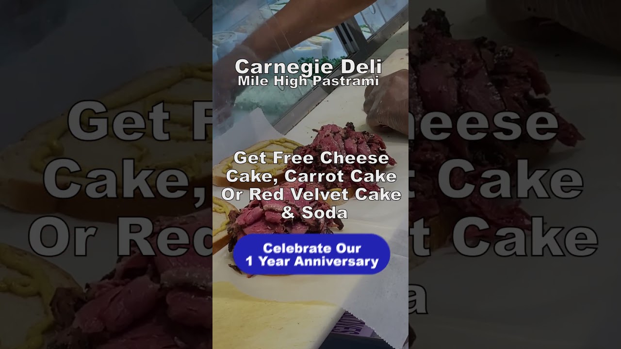 Carnegie Deli Pastrami Rueben New York #NYCDeli Broad Nosh Bagel Deli Catering NYC