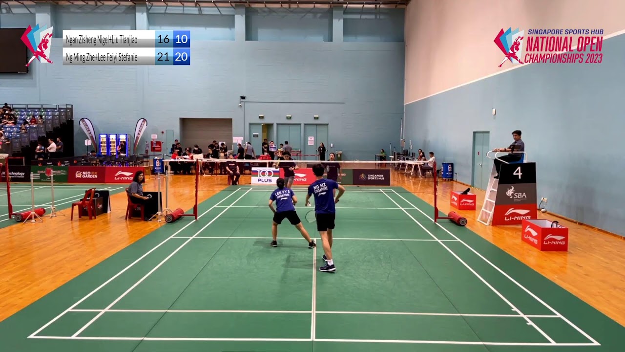 Singapore Sports Hub National Open Championships 2023 (Presented by Eagle Brand) - Court 4