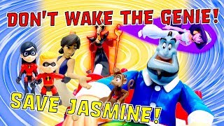 Incredibles 2 & Aladdin Don't Wake the Genie Game! W/ Dash and Violet screenshot 3