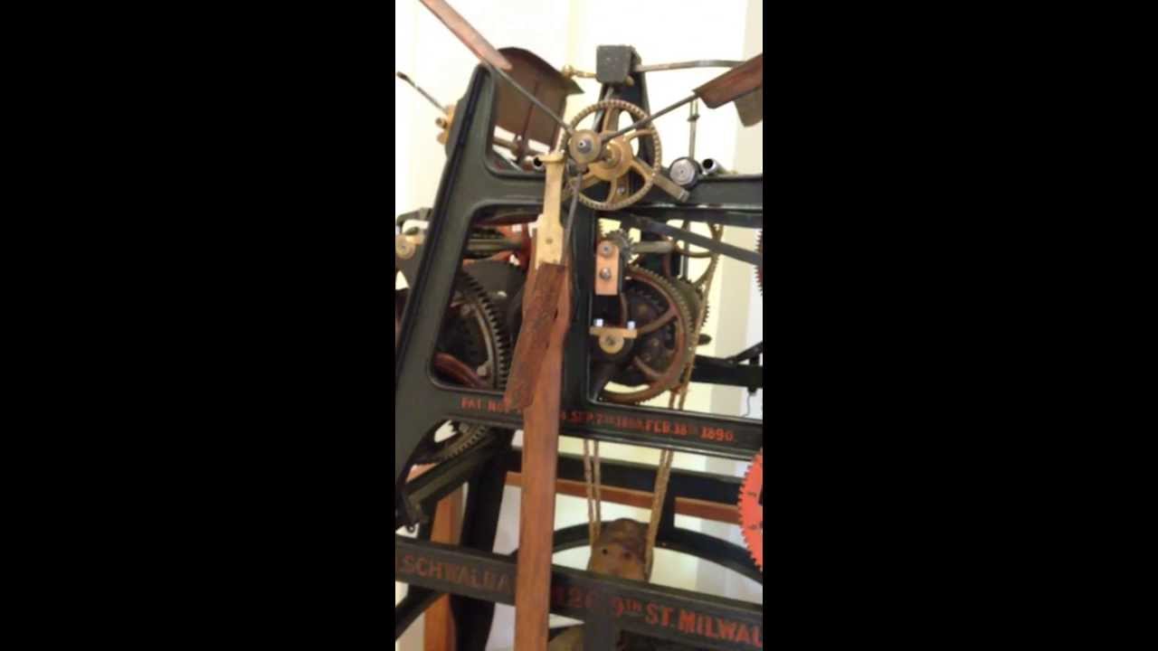 Circa 1900 Mathias Schwalbach Tower Clock