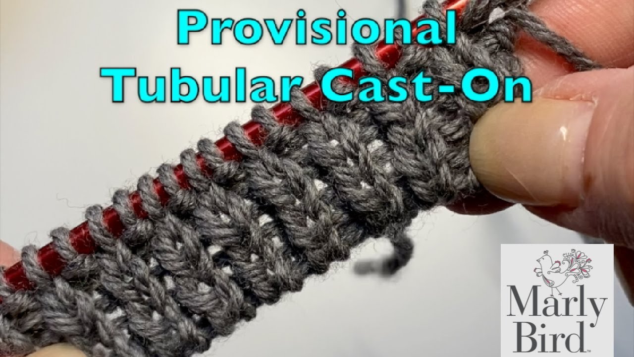 How to Provisionally Cast On Using Barber Cords