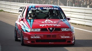 400HP Alfa Romeo 155 GTA TURBO with Dog Box Transmission @ Track! - Onboard & Turbo Sounds! 400hp Alfa Romeo 155 Gta Turbo With Dog Box Transmission Track Onboard Turbo Sounds