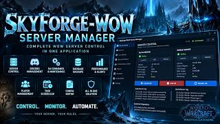 Skyforge-WoW Server Manager | All-in-One AzerothCore Management Tool screenshot 5