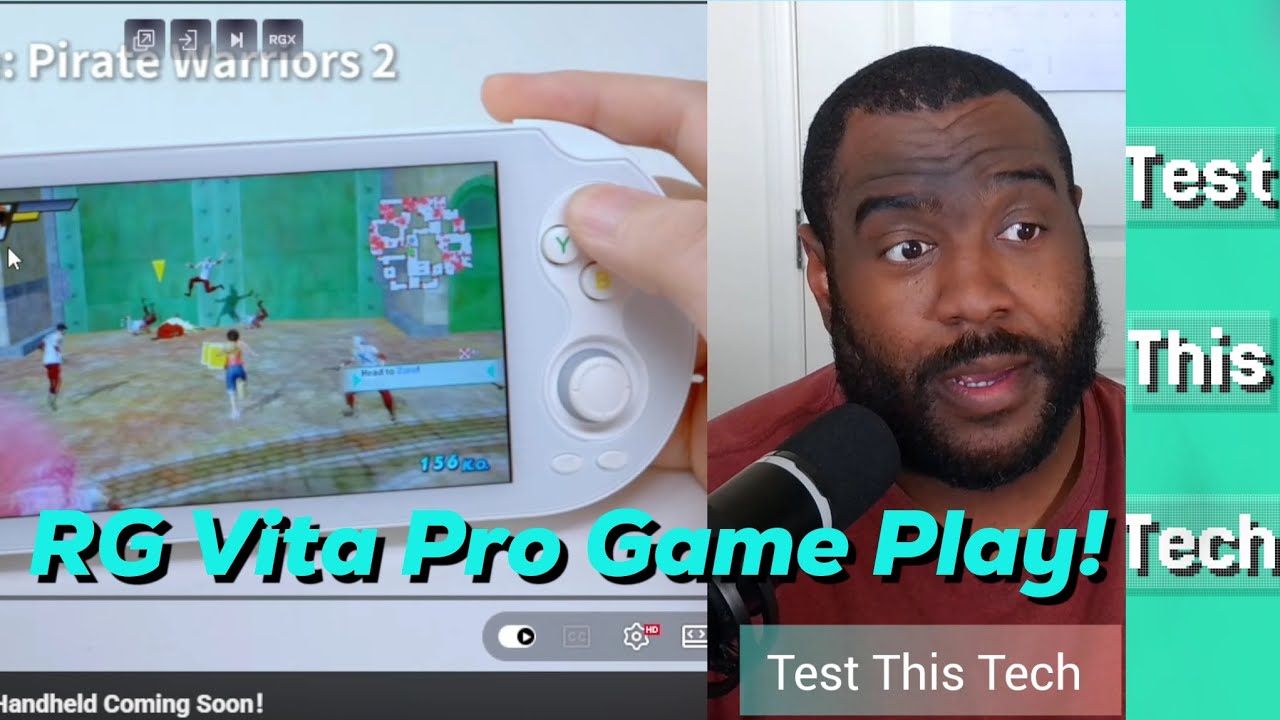 Презентация Anbernic RG Vita Pro! | Тестирование этой техники