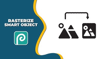 How to rasterize smart object in photopea