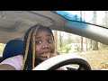 Driving alone for the first time 😟(I was nervous)+drive with me