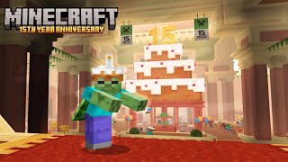 Minecraft 15th Anniversary All Items! + Forza Items!