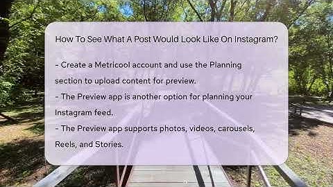 How To See What A Post Would Look Like On Instagram? - Everyday-Networking