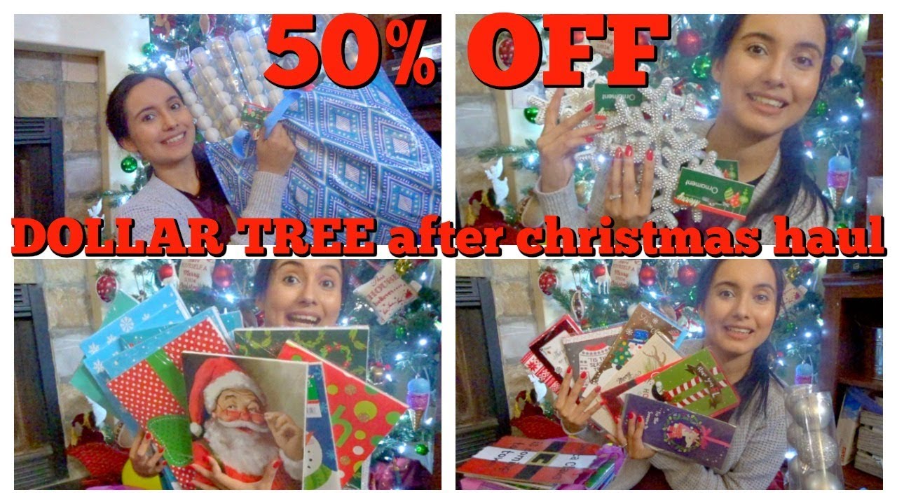 DOLLAR TREE AFTER CHRISTMAS HAUL!!!