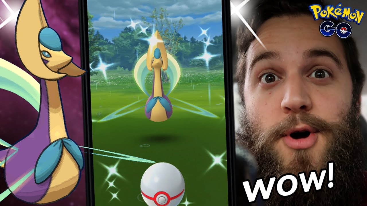 DAY ONE SHINY CRESSELIA RAIDS - GEN 4 SINNOH LEGENDARY SHINY HUNT (POKEMON GO)