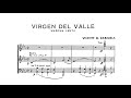 Virgen del Valle (Vicente Gómez-Zarzuela Pérez) - Partitura