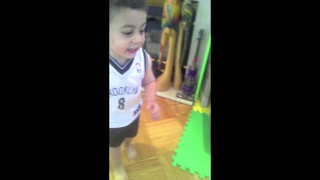 Baby Anthony BROOKLYN NETS Chants! YouTube