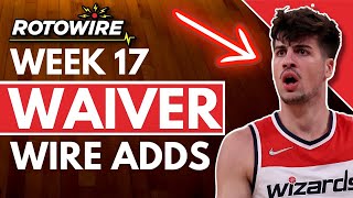 Waiver Wire Week 17 Pick-Ups II 2022-23 NBA Fantasy Basketball