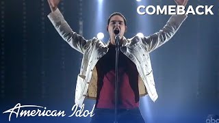 Nick Merico Sings Original Song On American Idol Comeback Round: Luke Brian Gets BOOED!