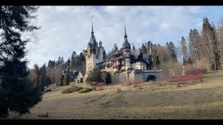 Caminando hasta el Castillo Peleș en Sinaia, Rumania 🇷🇴