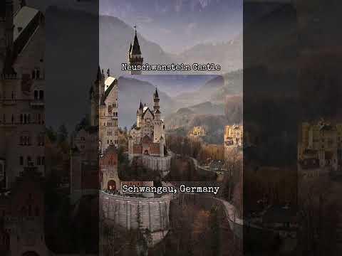 The Neuschwanstein castle